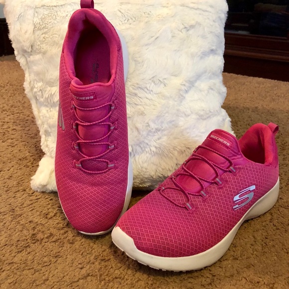 skechers hot pink sneakers